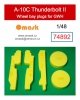 Omask 74892 A-10C Thunderbolt II wheelbay plugs (for GWH) 1/48